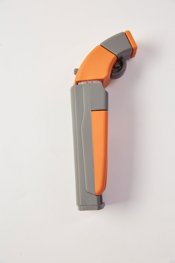 Чехол AirPods Gun оранжево-серый