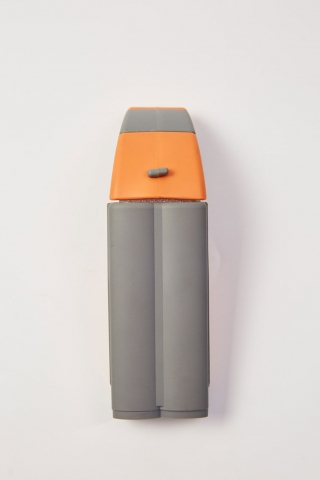 Чехол AirPods Gun оранжево-серый