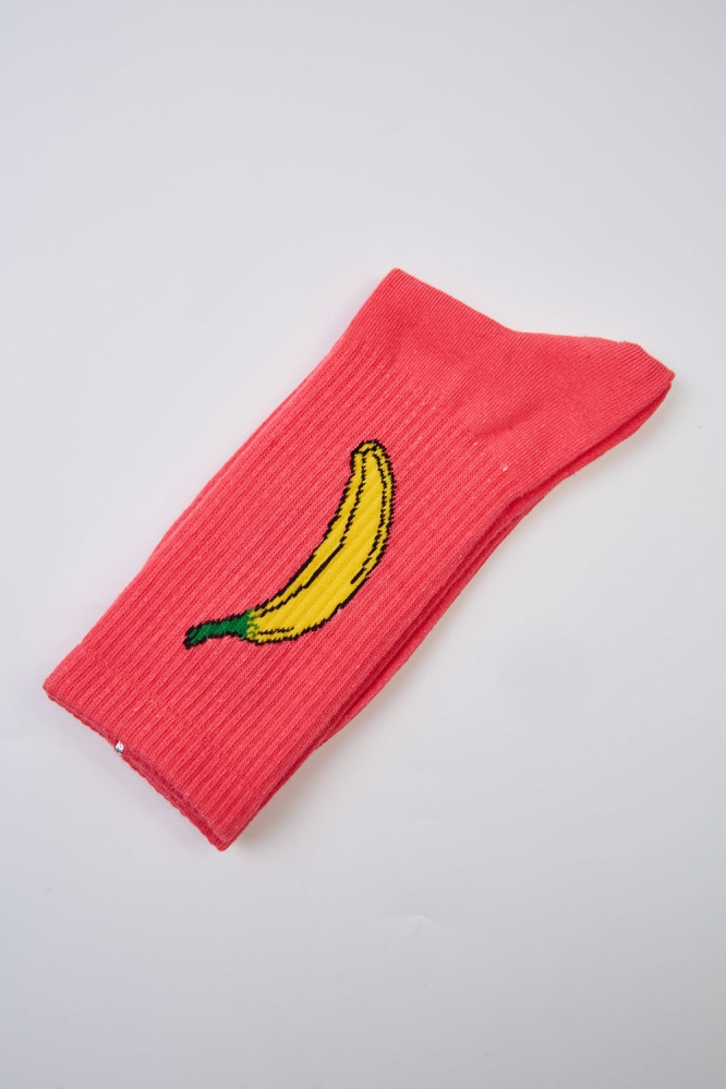 Носки "Банан" розовые