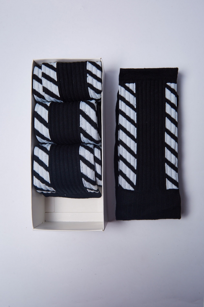 Набор носков OFF-White черные