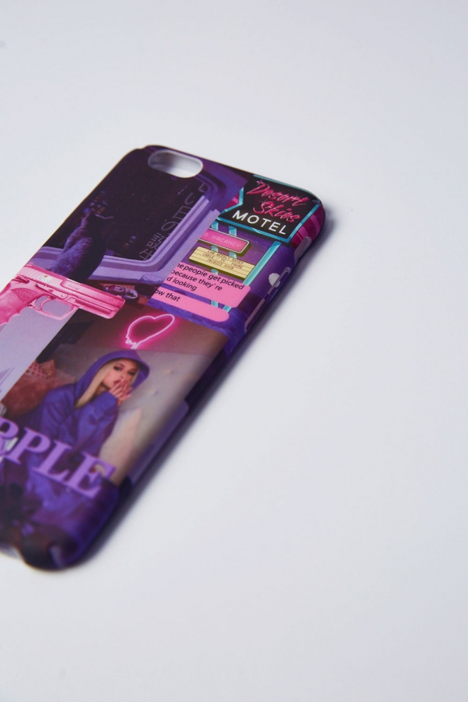 Чехол для Iphone 6/6s фиолетовый