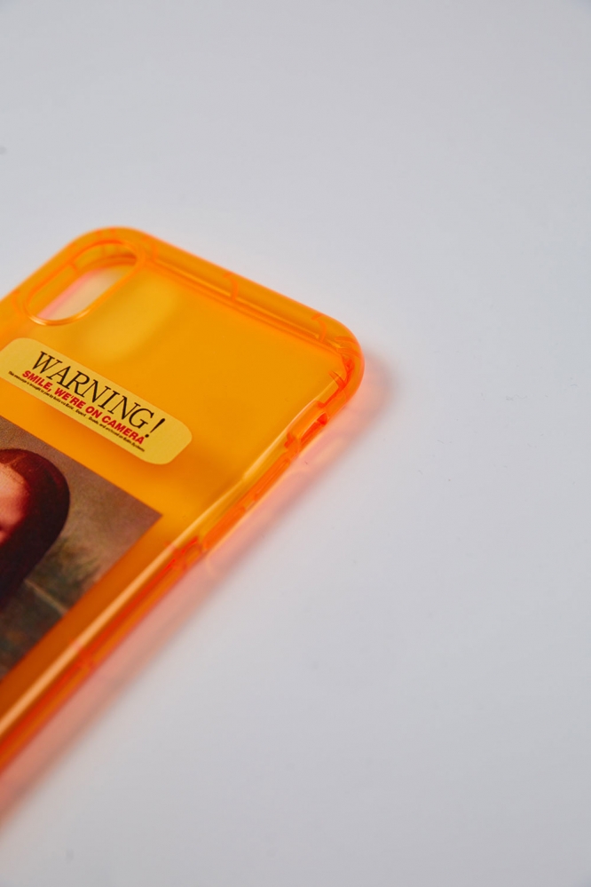 Чехол для Iphone X|XS "Мона Лиза" оранжевый