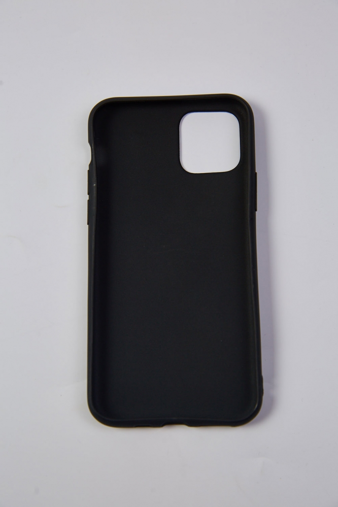 Чехол для Iphone 11 "Много Лого" черный