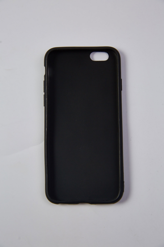 Чехол для Iphone 6/6s "Много лого" черный