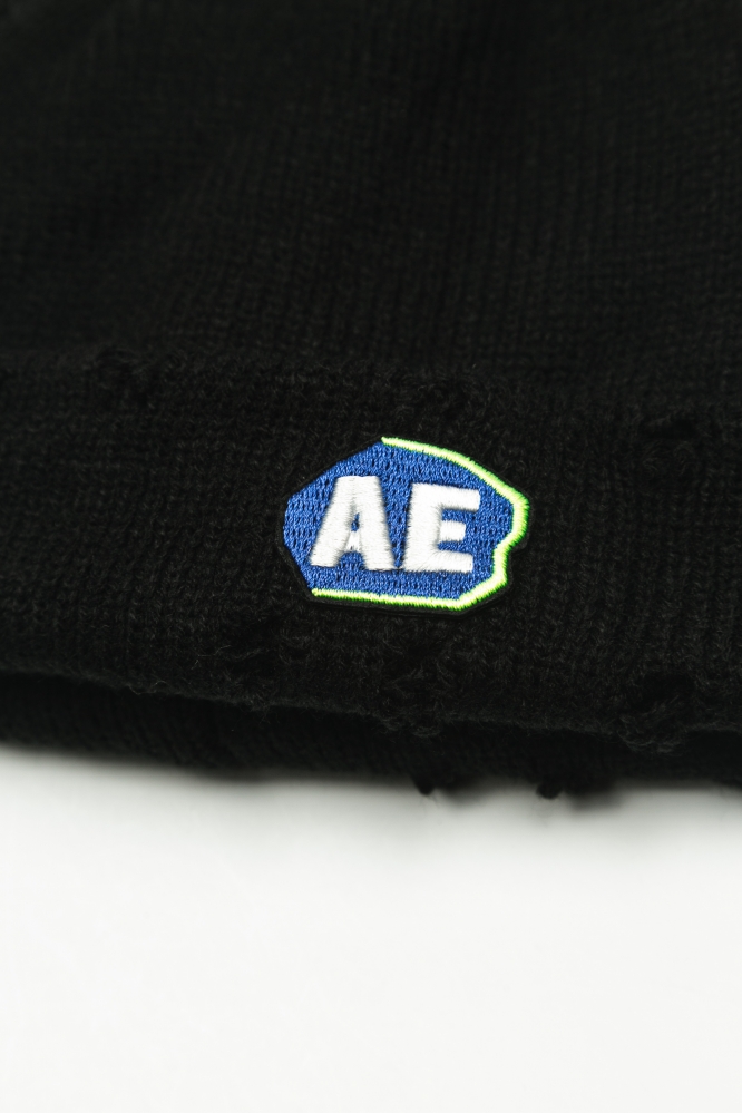 Шапка Logo AE черная