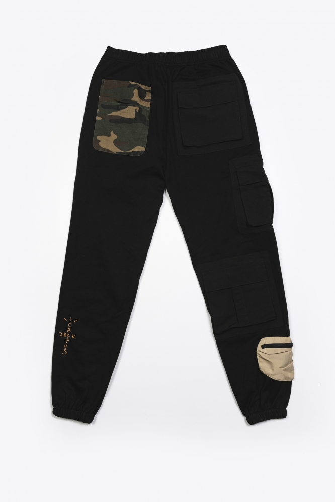 Спортивные штаны C.J. черные с карманами