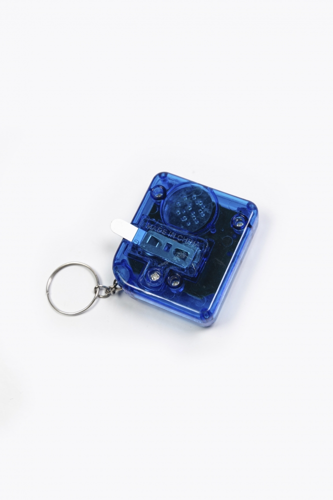 Брелок Mini-Game прозрачный синий