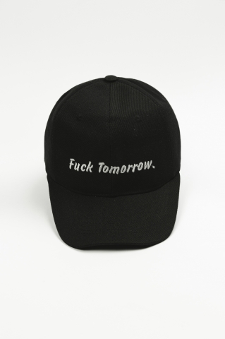 Кепка Fuck Tomorrow черная
