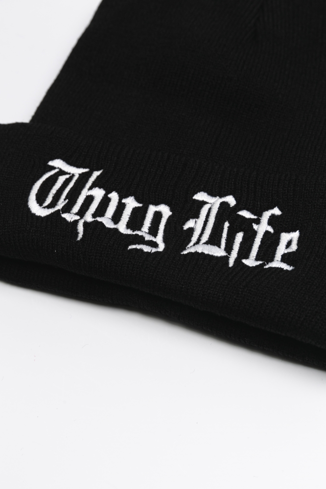 Шапка Thug Life черная 