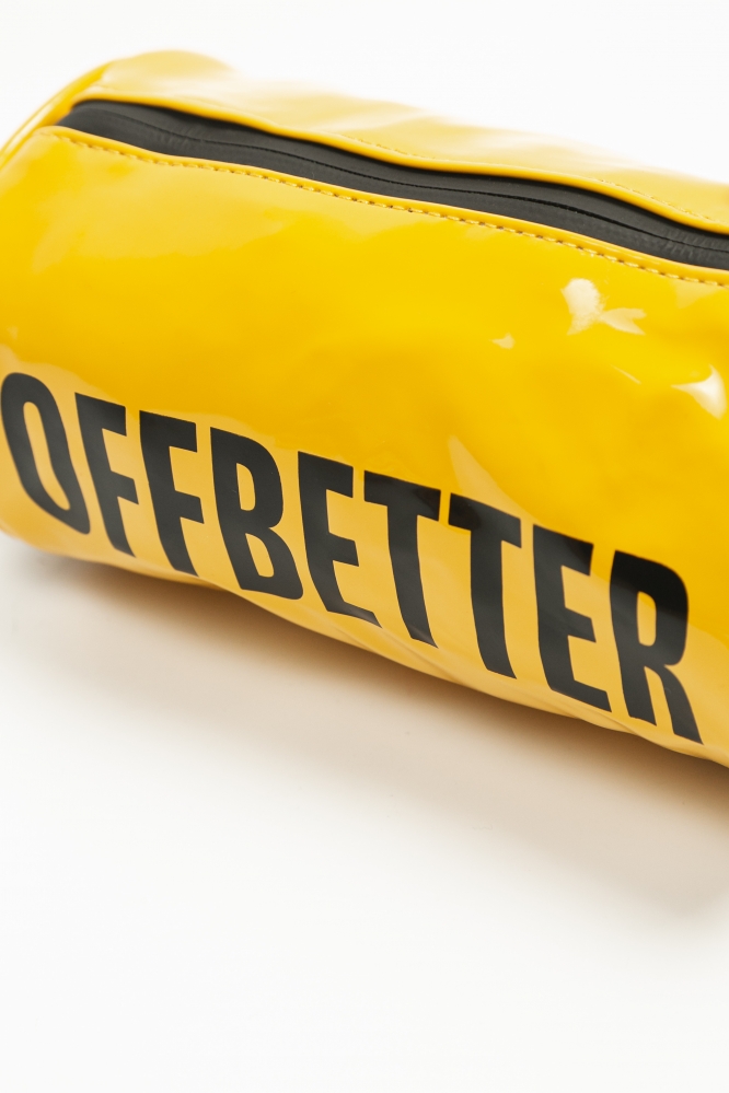 Сумочка-тубус Offbetter (желтая)