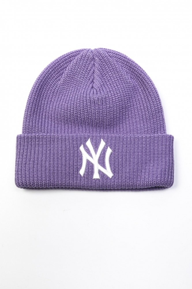 Шапка N.Y. MLB светло-фиолетовая