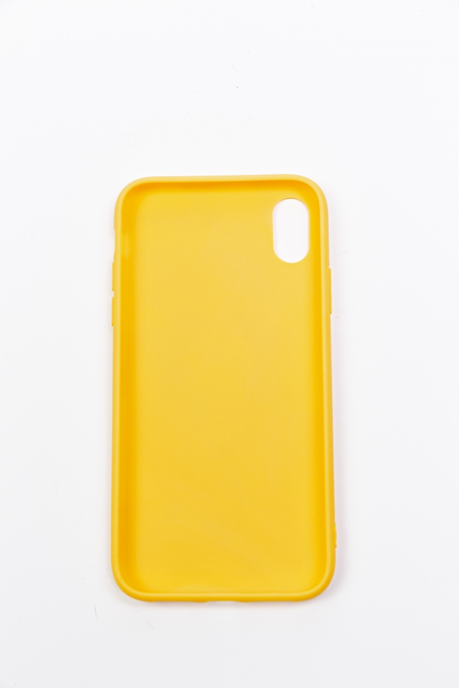 Чехол для Iphone XR Kaws желтый