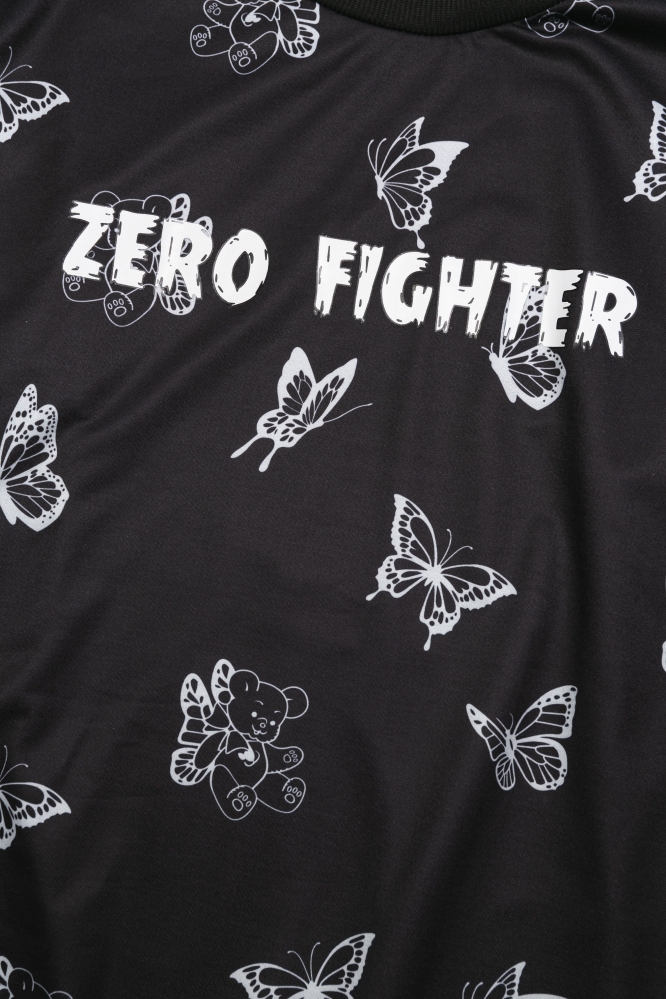 Свитшот Zero Fighter чёрный