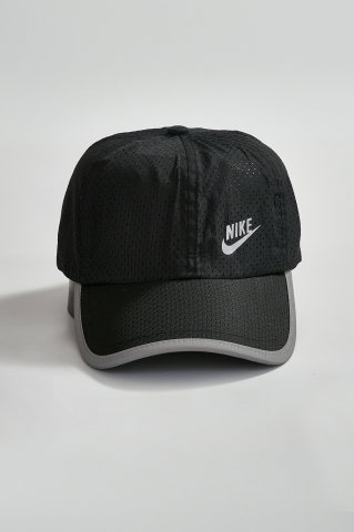 Кепка Nike серо-черная