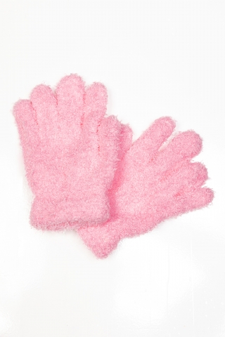 Перчатки WenWan флис розовые