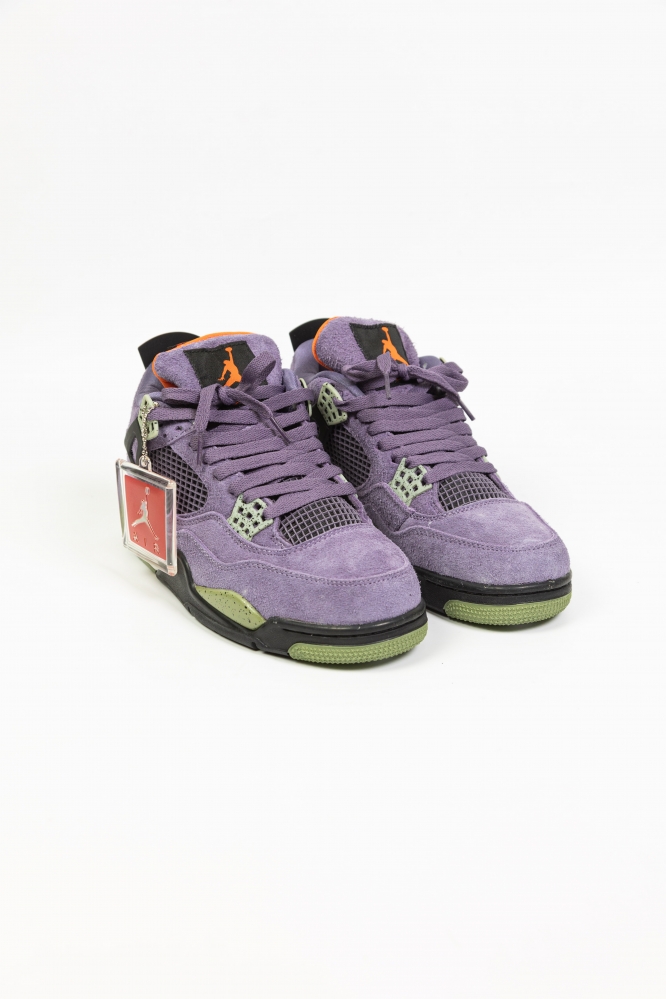 Кроссовки Nike Air Jordan 4 Retro фиолетовые