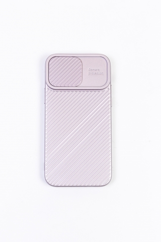Чехол для Iphone 12 Штрих-Заслонка (фиолетовый)