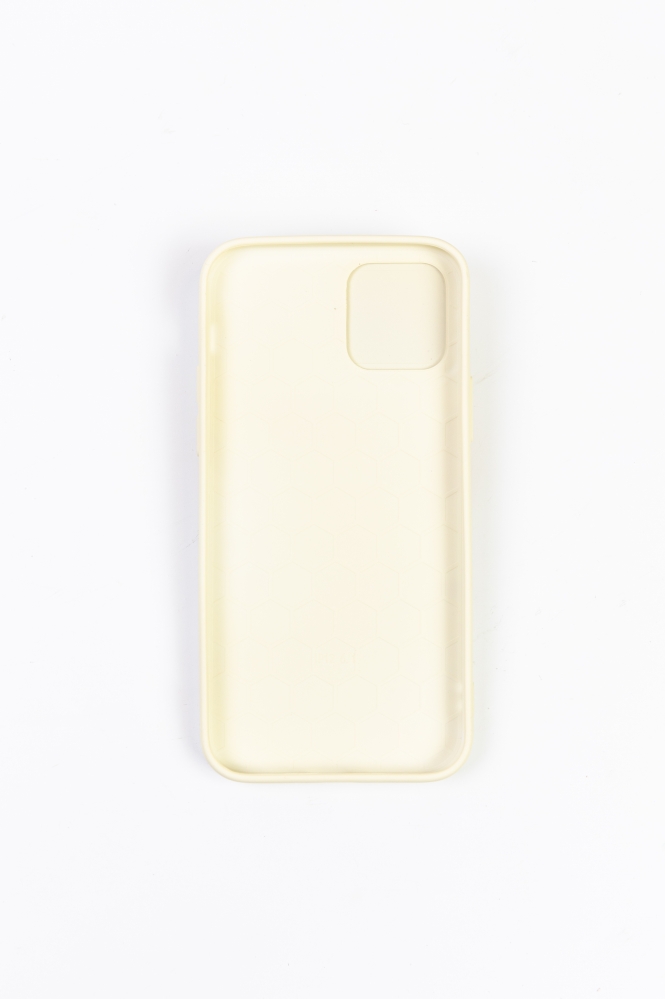 Чехол для Iphone 12 pro Спинка Пикачу (молочно-желтый)