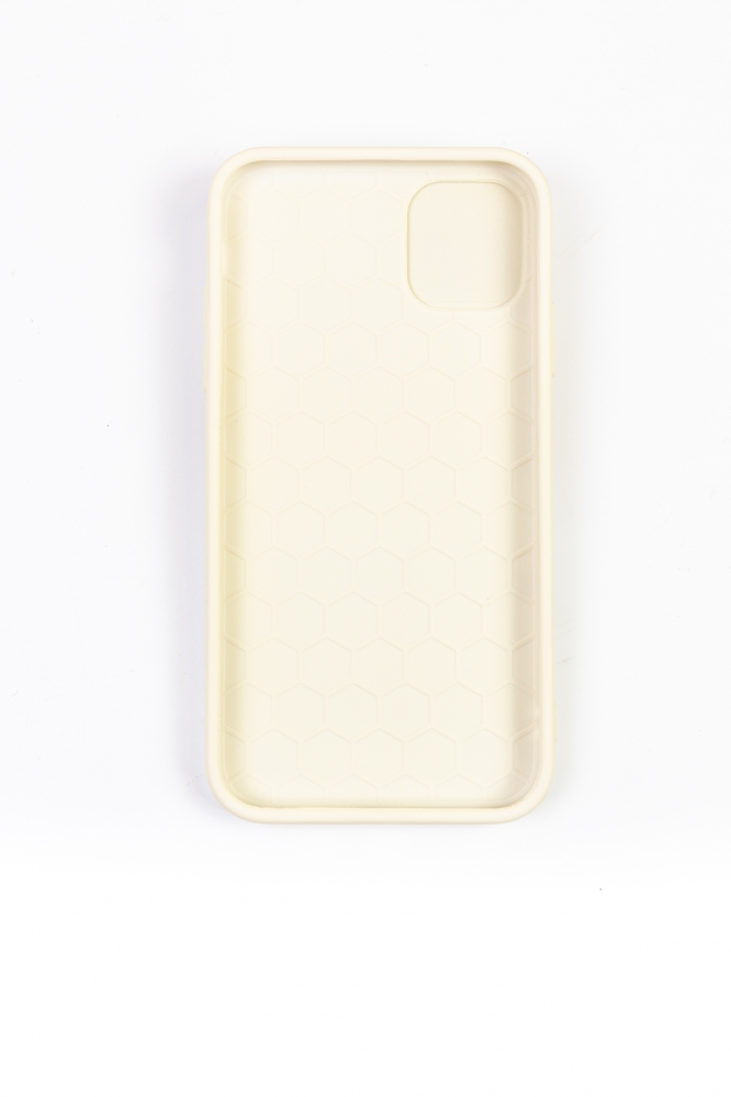 Чехол для Iphone 11 Спинка Пикачу (молочно-желтый) 