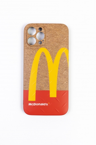 Чехол для Iphone 13 "McDonalds" с логотипом