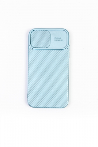 Чехол для Iphone 11 Штрих-Заслонка (голубой)