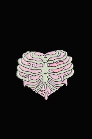 Пин Skeleton Heart