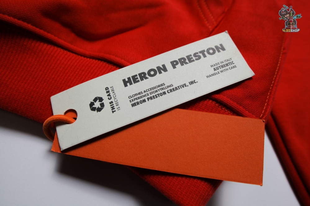 Худи Heron Preston x NASA красное