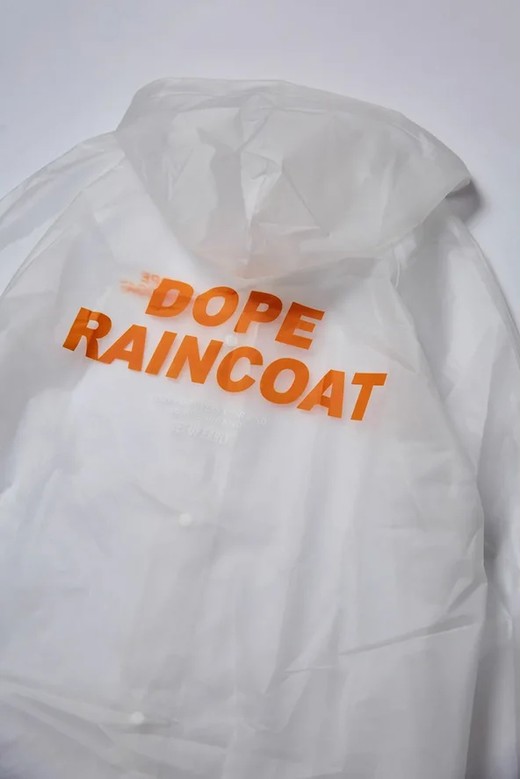 Дождевик Dope Raincoat белый 