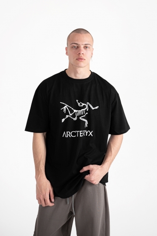Футболка Arc'Teryx big Logo черная