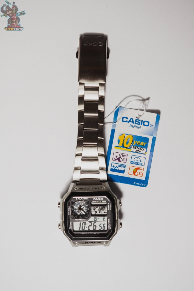 Часы Casio Illuminator  серебристые