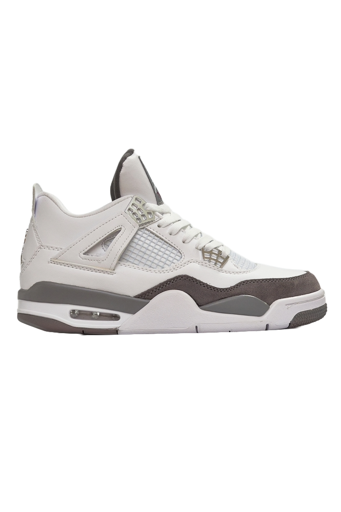 Кроссовки Nike Air Jordan 4 Travis Scott бело-серые 
