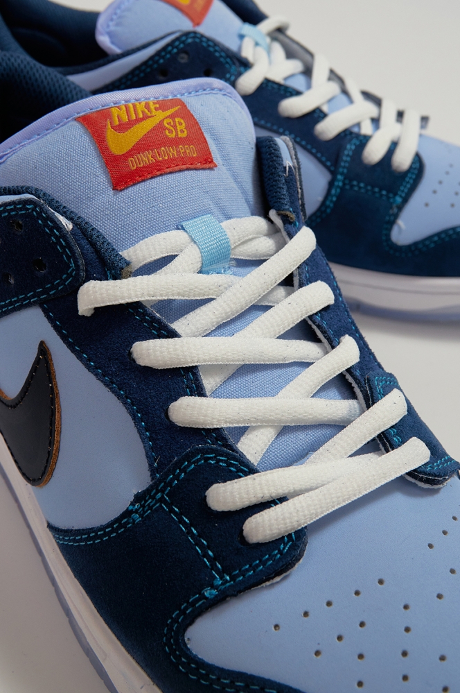 Кроссовки Nike dunk sb cине-голубой 