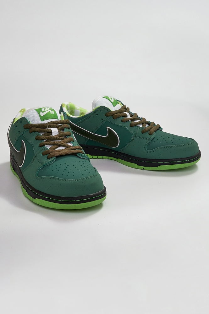 Кроссовки Nike dunk sb темно зеленый