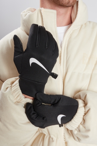 Перчатки (M) Nike nyl. чёрные 