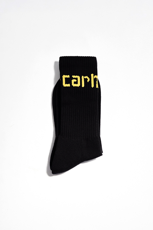 Носки Carhartt 2.0 черные с логотипом