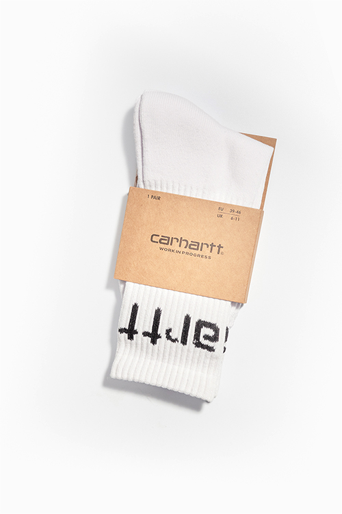 Носки Carhartt 2.0 белые с логотипом